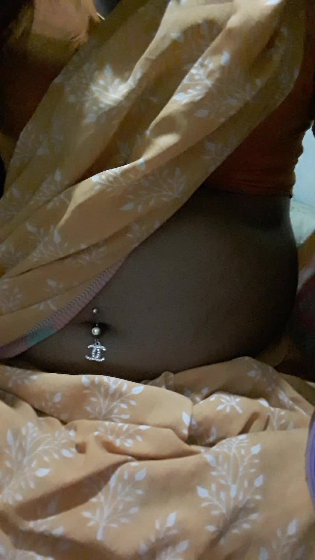 Indian Shemale playing with her dick