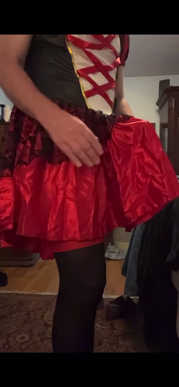 Fun in my new costume